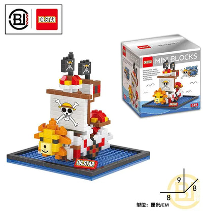 One Piece Pirate Ship Series Building Blocks