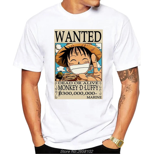 One Piece Luffy Wanted T-Shirt