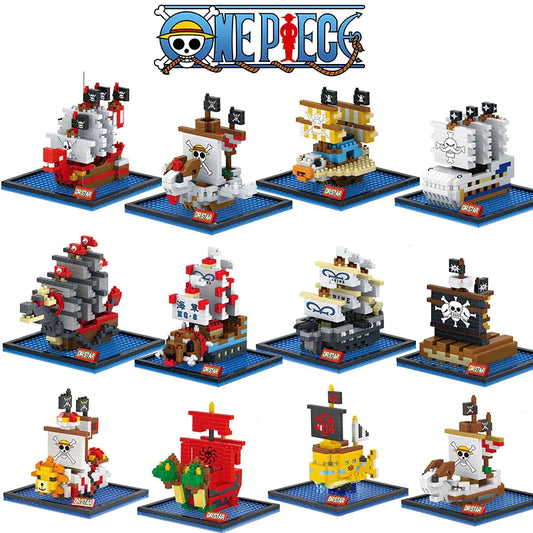 One Piece Pirate Ship Series Building Blocks