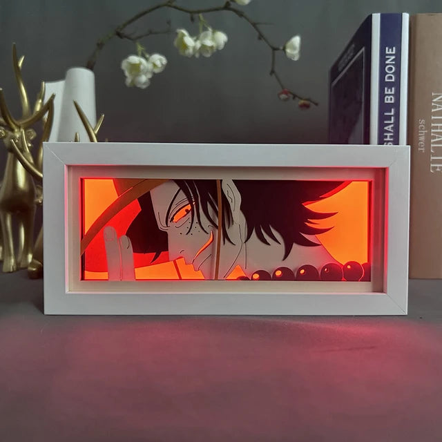 One Piece Carving Lamp